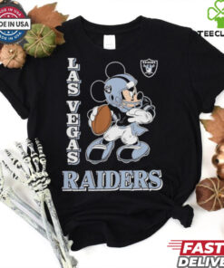 Las Vegas Raiders Quarterback Mickey Mouse 2024 Shirt