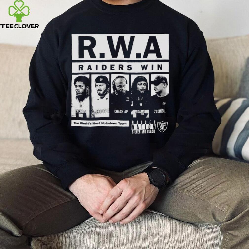 Las Vegas Raiders R.W.A Raiders Win Shirt Las Vegas Raiders R.W.A Raiders Win Shirt