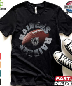 Las Vegas Raiders Spiral Heavyweight T Shirt