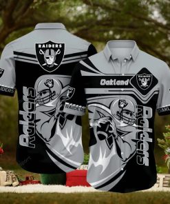 Las Vegas Raiders Standard Paradise Hawaiian Shirt