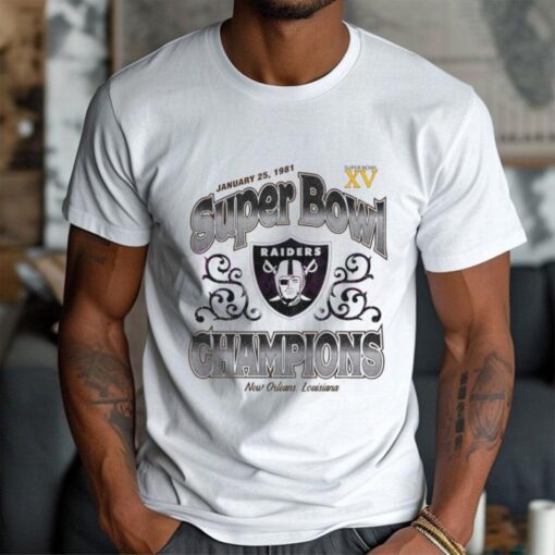 Las Vegas Raiders Super Bowl Champion New Orleans 1981 Shirt