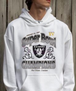 Las Vegas Raiders Super Bowl Champion New Orleans 1981 Shirt