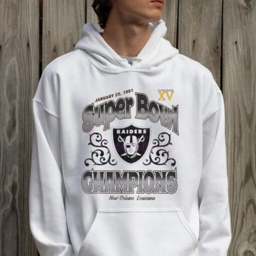 Las Vegas Raiders Super Bowl Champion New Orleans 1981 Shirt