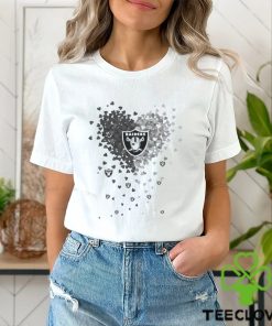 Las Vegas Raiders Tiny Heart Shape 2023 T Shirt