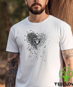 Las Vegas Raiders Tiny Heart Shape 2023 T Shirt