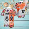 Washington Commanders VS NFL Green Bay Packers Mascot Palm Beach Hawaiian Shirt For Men And Women