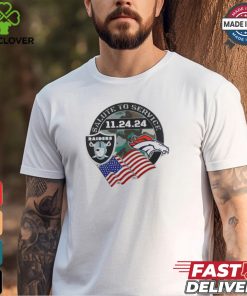 Las Vegas Raiders Vs Denver Broncos Game Day Allegiant Stadium 11 24 2024 Shirt