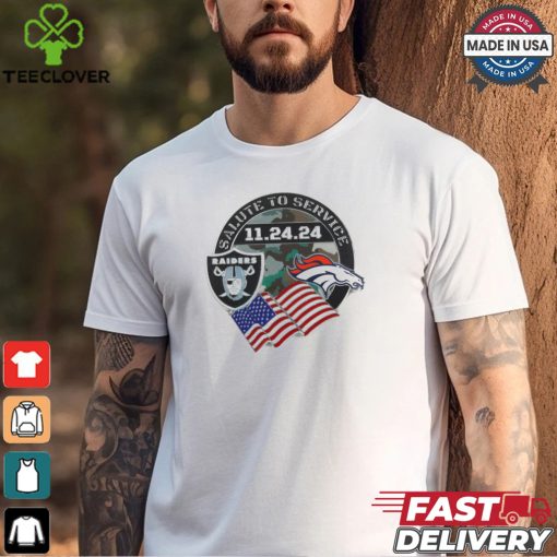 Las Vegas Raiders Vs Denver Broncos Game Day Allegiant Stadium 11 24 2024 Shirt