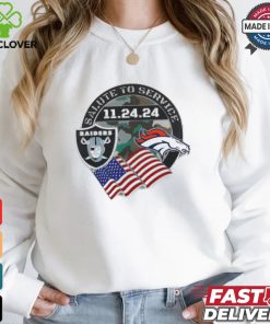 Las Vegas Raiders Vs Denver Broncos Game Day Allegiant Stadium 11 24 2024 Shirt