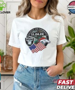 Las Vegas Raiders Vs Denver Broncos Game Day Allegiant Stadium 11 24 2024 Shirt