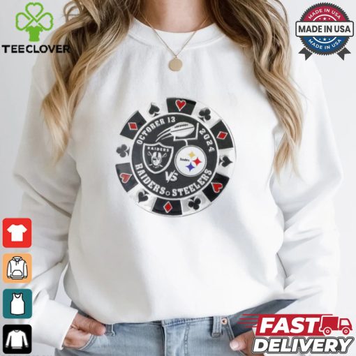 Las Vegas Raiders Vs Pittsburgh Steelers Game Day October 13 2024 Shirt
