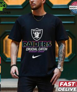 Las Vegas Raiders X Nike 2024 NFL Crucial Catch Shirt