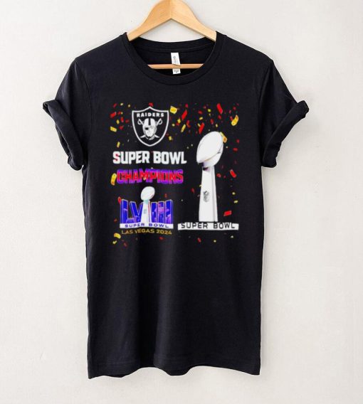 Las Vegas Raiders football Super Bowl Champions Las Vegas 2024 logo hoodie, sweater, longsleeve, shirt v-neck, t-shirt