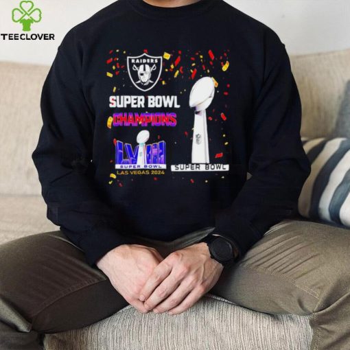 Las Vegas Raiders football Super Bowl Champions Las Vegas 2024 logo hoodie, sweater, longsleeve, shirt v-neck, t-shirt