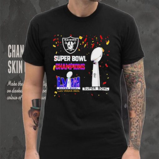 Las Vegas Raiders football Super Bowl Champions Las Vegas 2024 logo hoodie, sweater, longsleeve, shirt v-neck, t-shirt