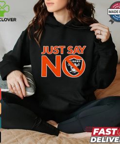 Las Vegas Raiders just say no shirt