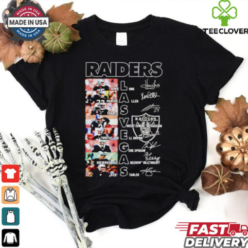 Las Vegas Raiders team players names and signatures hoodie, sweater, longsleeve, shirt v-neck, t-shirt