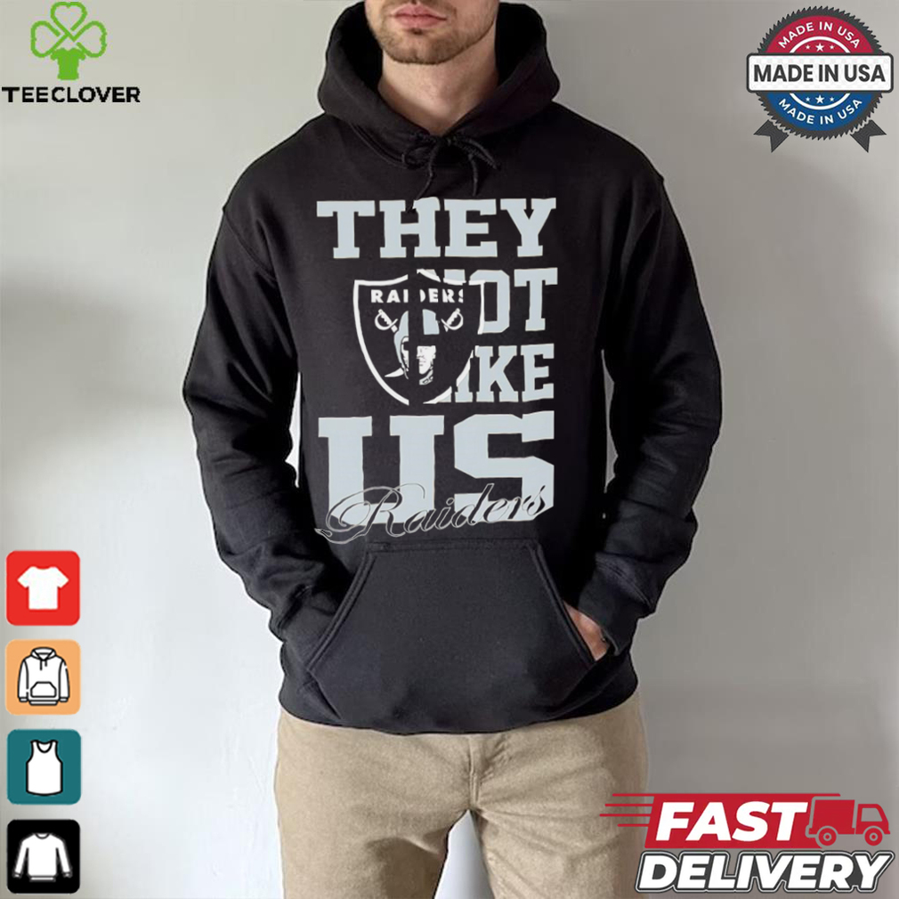 Las Vegas Raiders they not like us shirt Las Vegas Raiders they not like us shirt