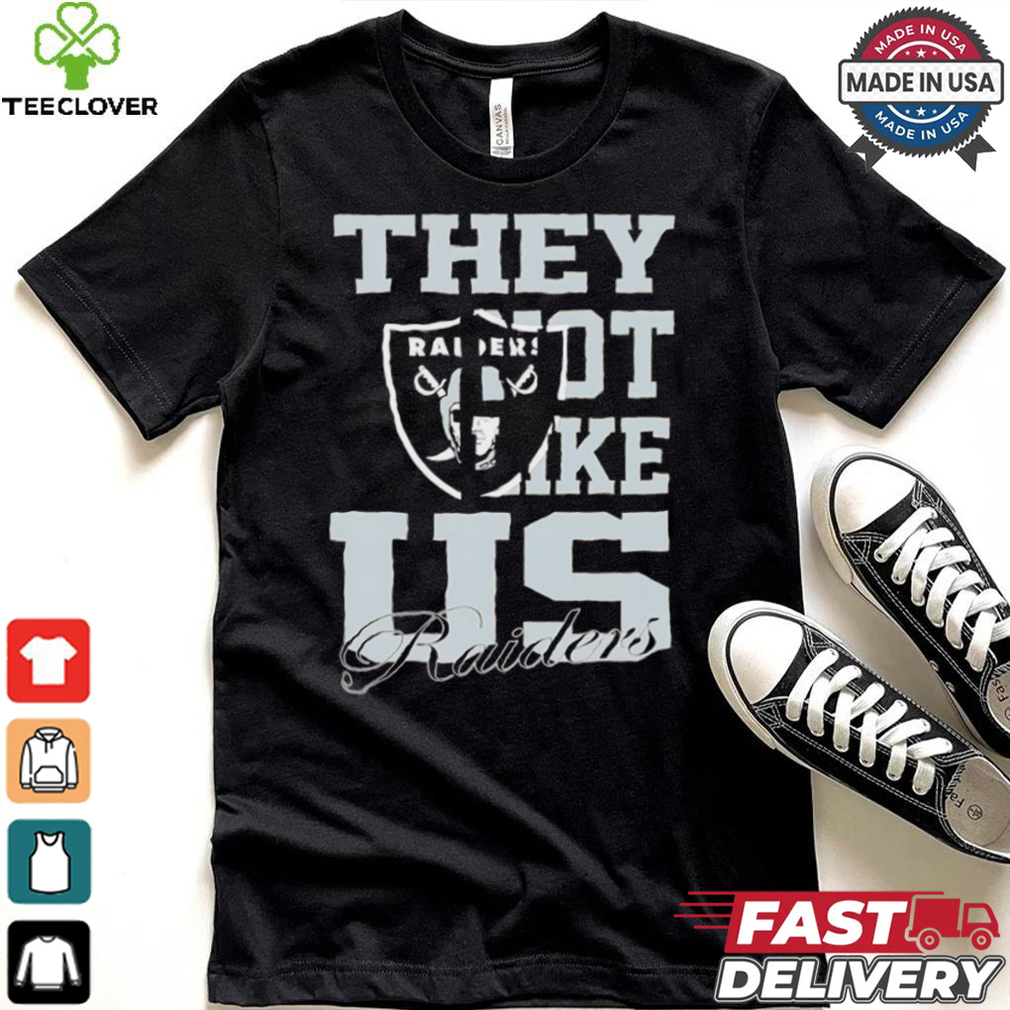 Las Vegas Raiders they not like us shirt Las Vegas Raiders they not like us shirt