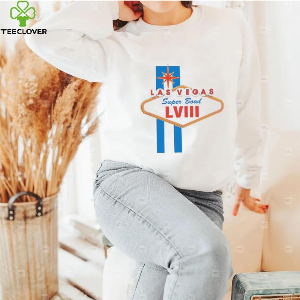 Las Vegas Super Bowl LVIII Football Shirt Las Vegas Super Bowl LVIII Football Shirt