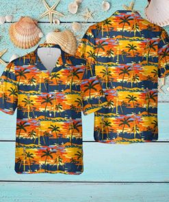 Laser Level For Surveying On A Yellow And Orange Tripod Hawaiian Shirt