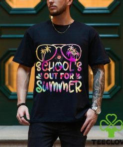 Last Day Of School Schools Out For Summer Teacher Tie Dye Shirt