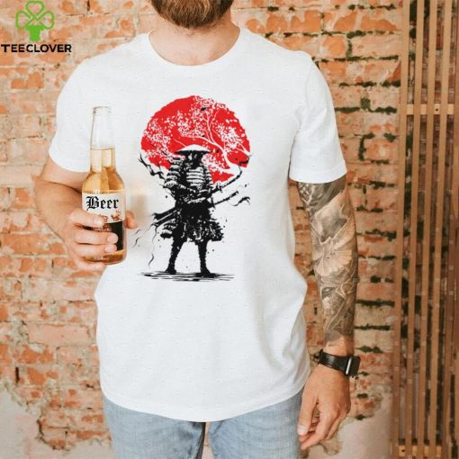 Last Samurai of Japan sunset art shirt