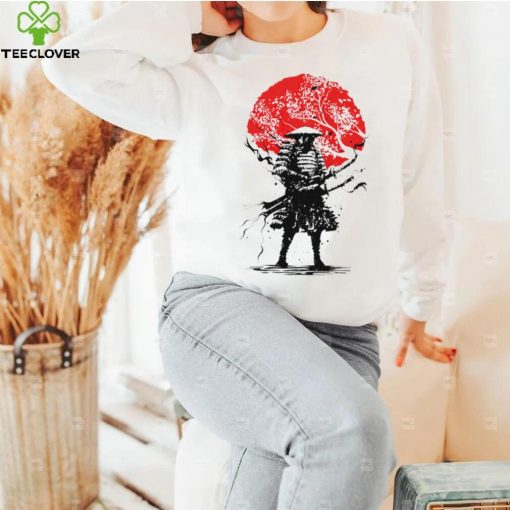 Last Samurai of Japan sunset art shirt