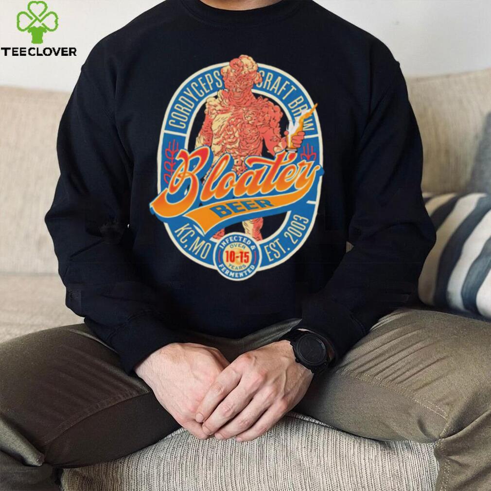 Last of Us Bloater Beer logo shirt Last of Us Bloater Beer logo shirt