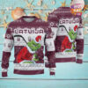 Kenya Ice Hockey Team Grinch Hockey Stick Ugly Christmas Sweater