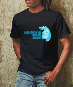 Laughing Blue Bear art shirt