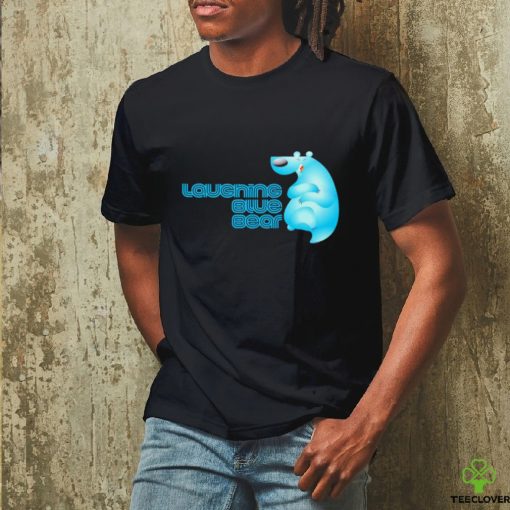 Laughing Blue Bear art shirt