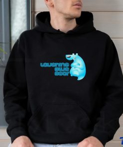 Laughing Blue Bear art shirt