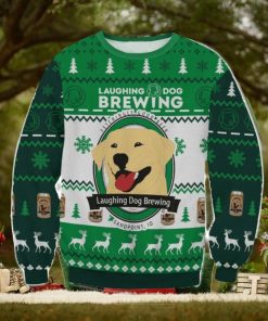 Laughing Dog 3D Ugly Christmas Sweater Christmas Gift