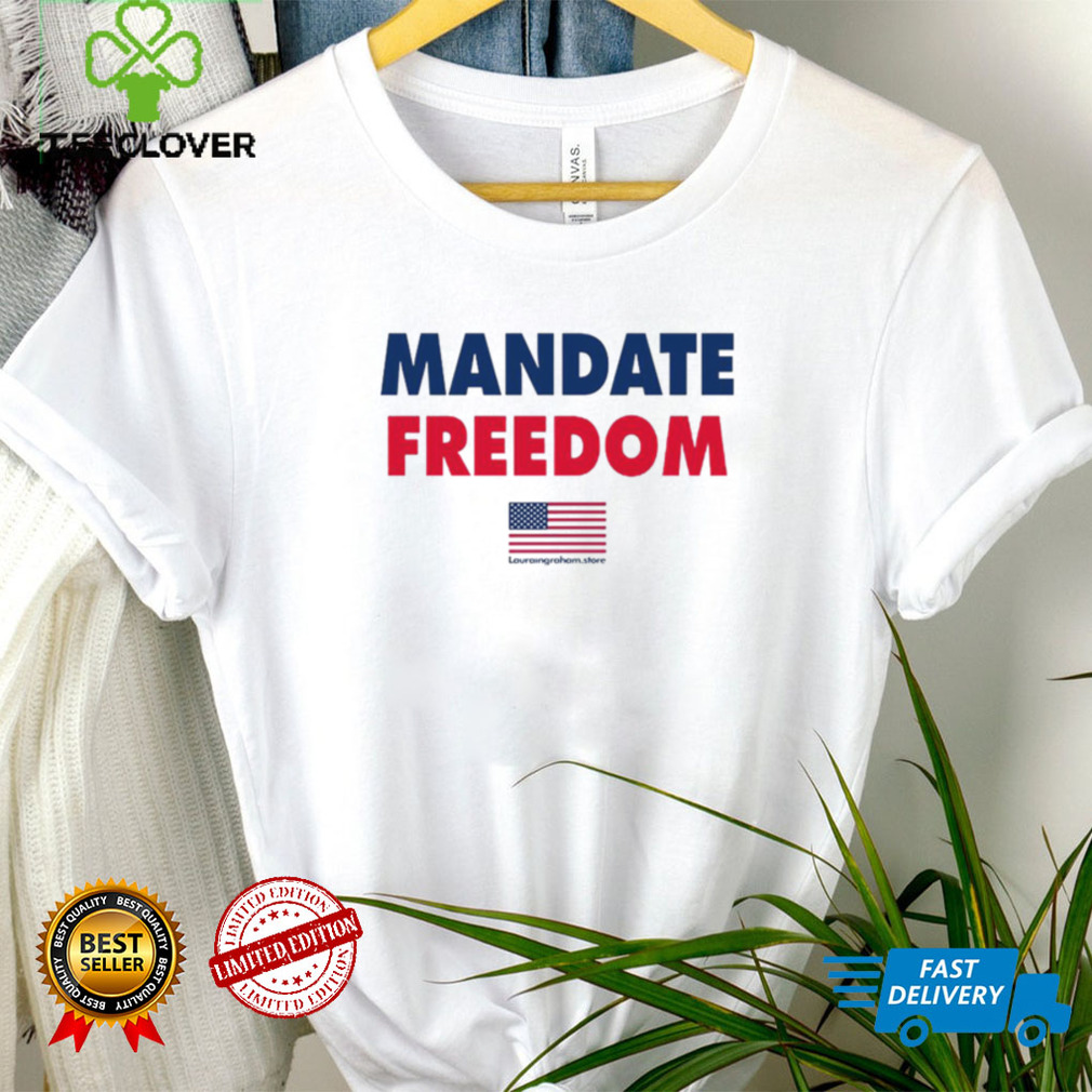 Laura Ingraham Store Mandate Freedom Ladies T Shirt