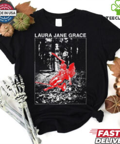 Laura Jane Grace Axe Angel T shirt