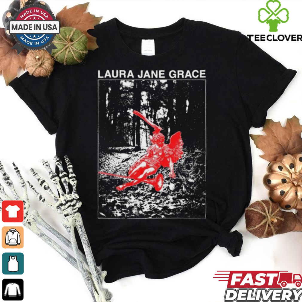 Laura Jane Grace Axe Angel T shirt Laura Jane Grace Axe Angel T shirt