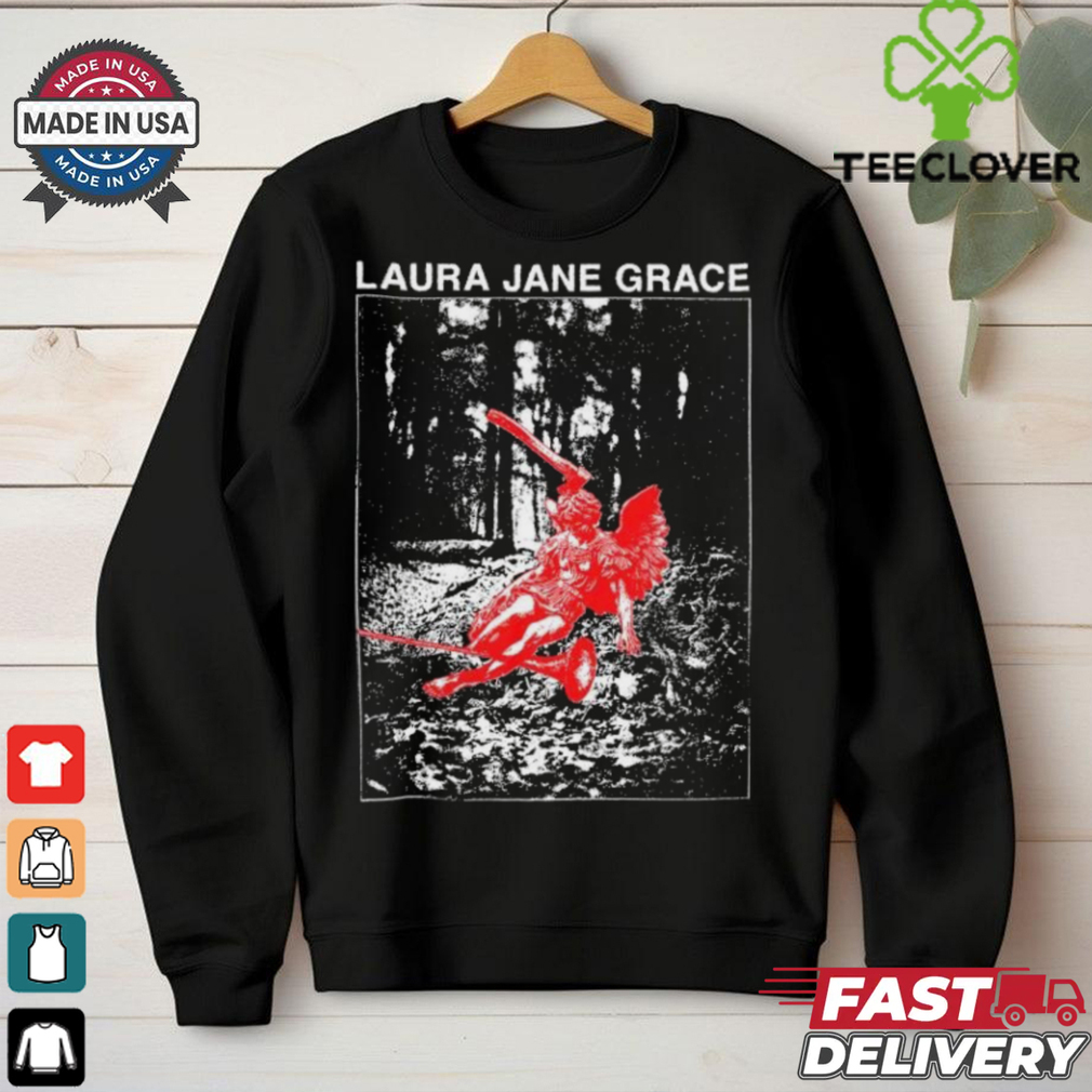 Laura Jane Grace Axe Angel T shirt Laura Jane Grace Axe Angel T shirt