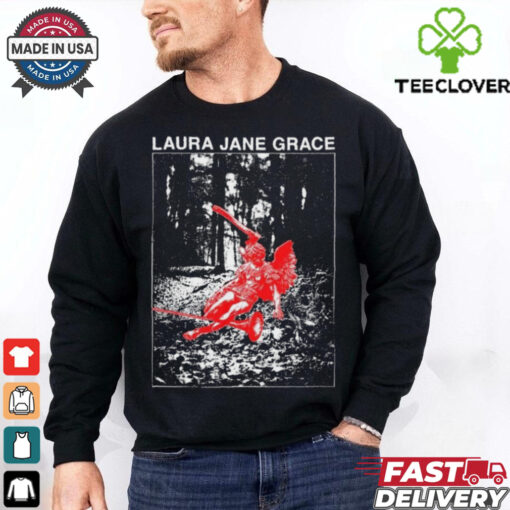 Laura Jane Grace Axe Angel T shirt