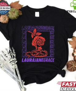 Laura Jane Grace Rose Bear Trap T shirt