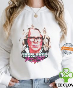 Laura Tingle 100 over your shit shirt