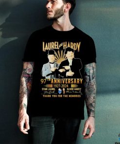 Laurel And Hardy 97th Anniversary 1927 2024 Thank You For The Memories Shirt