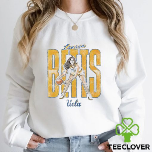 Lauren Betts UCLA cartoon shirt