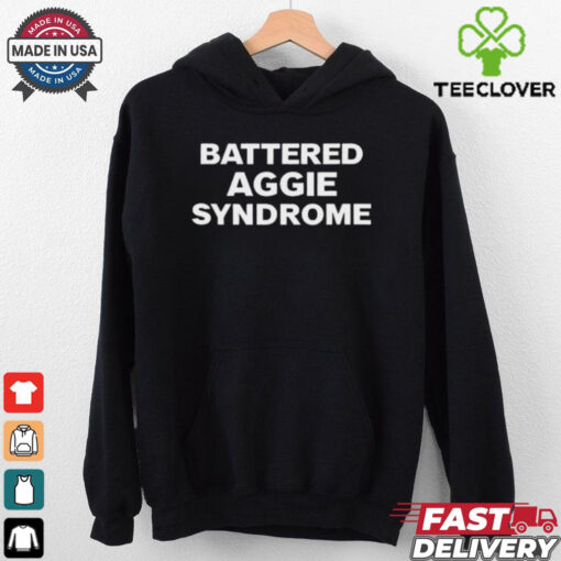 Lauren Cantrell Wearing Battered Aggie Syndrome t shirt