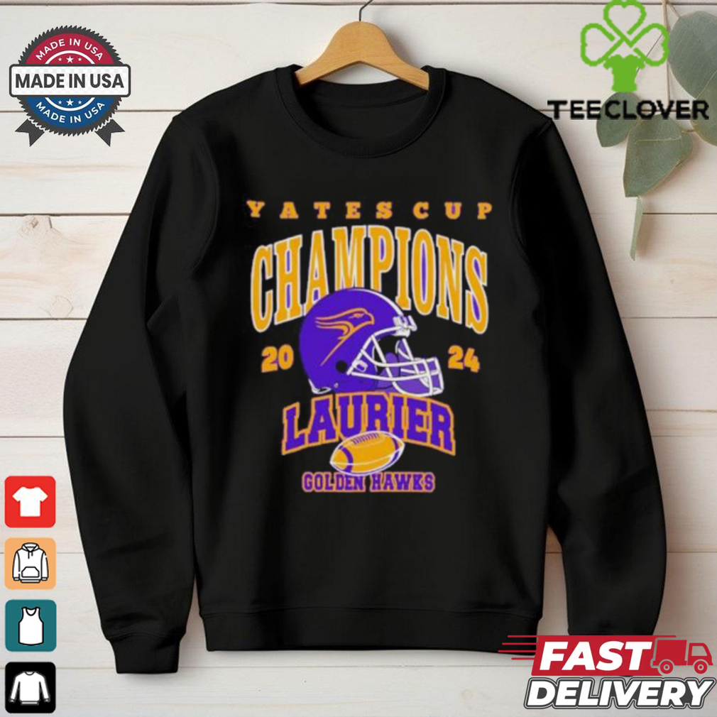 Laurier Golden Hawks 2024 Yates Cup Champions Shirt Laurier Golden Hawks 2024 Yates Cup Champions Shirt