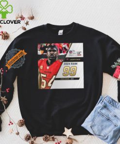 Lavonte David Rank 99 The NFL Top 100 Players Of 2024 T Shirt 1 Lavonte David Rank 99 The NFL Top 100 Players Of 2024 T Shirt