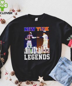 Lawrence Taylor and Tom Seaver New York Legends signatures shirt