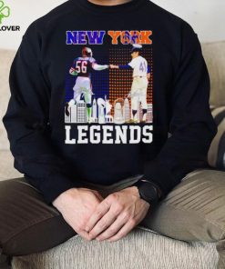 Lawrence Taylor and Tom Seaver New York Legends signatures shirt