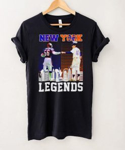 Lawrence Taylor and Tom Seaver New York Legends signatures shirt