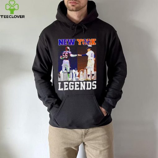 Lawrence Taylor and Tom Seaver New York Legends signatures shirt